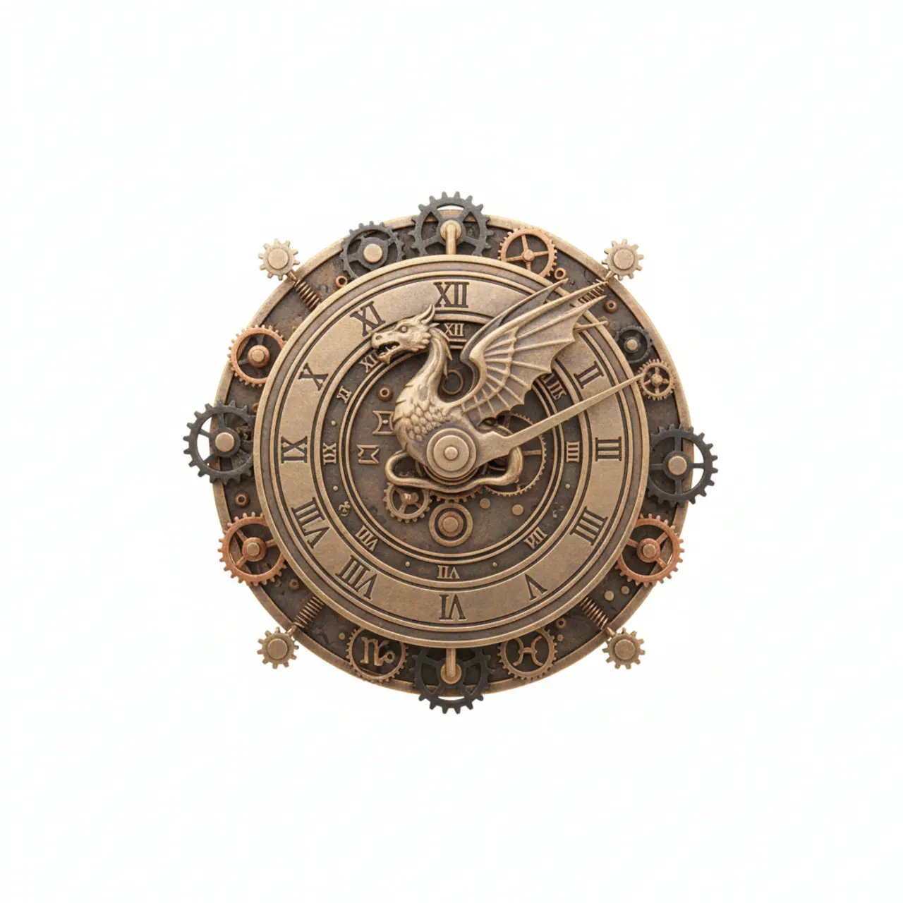Relógio de Sol de Bronze